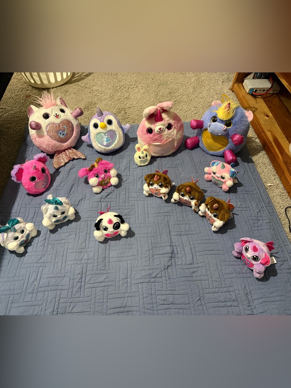 Hatchimals Plush Big, and Small Pets Assorted